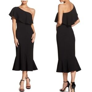 Dress the population raquel midi dress